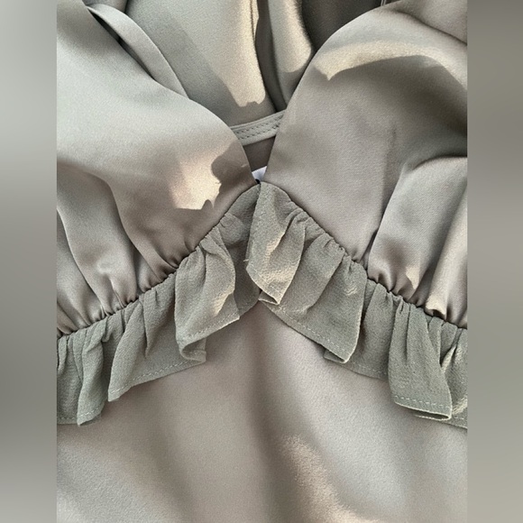 Reformation Madrigal Satin Dress - Picture 5 of 5